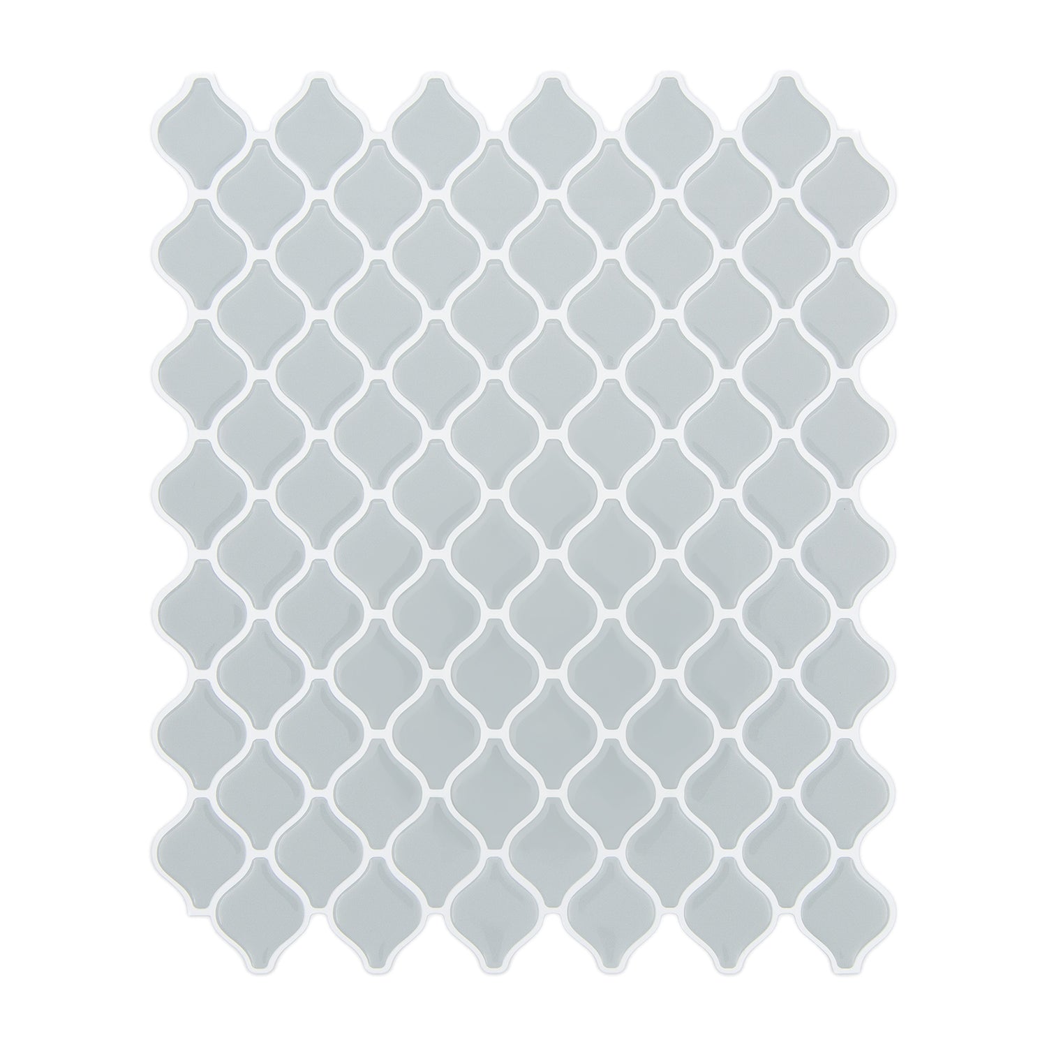 Grå flise klistermærker med 3D effekt