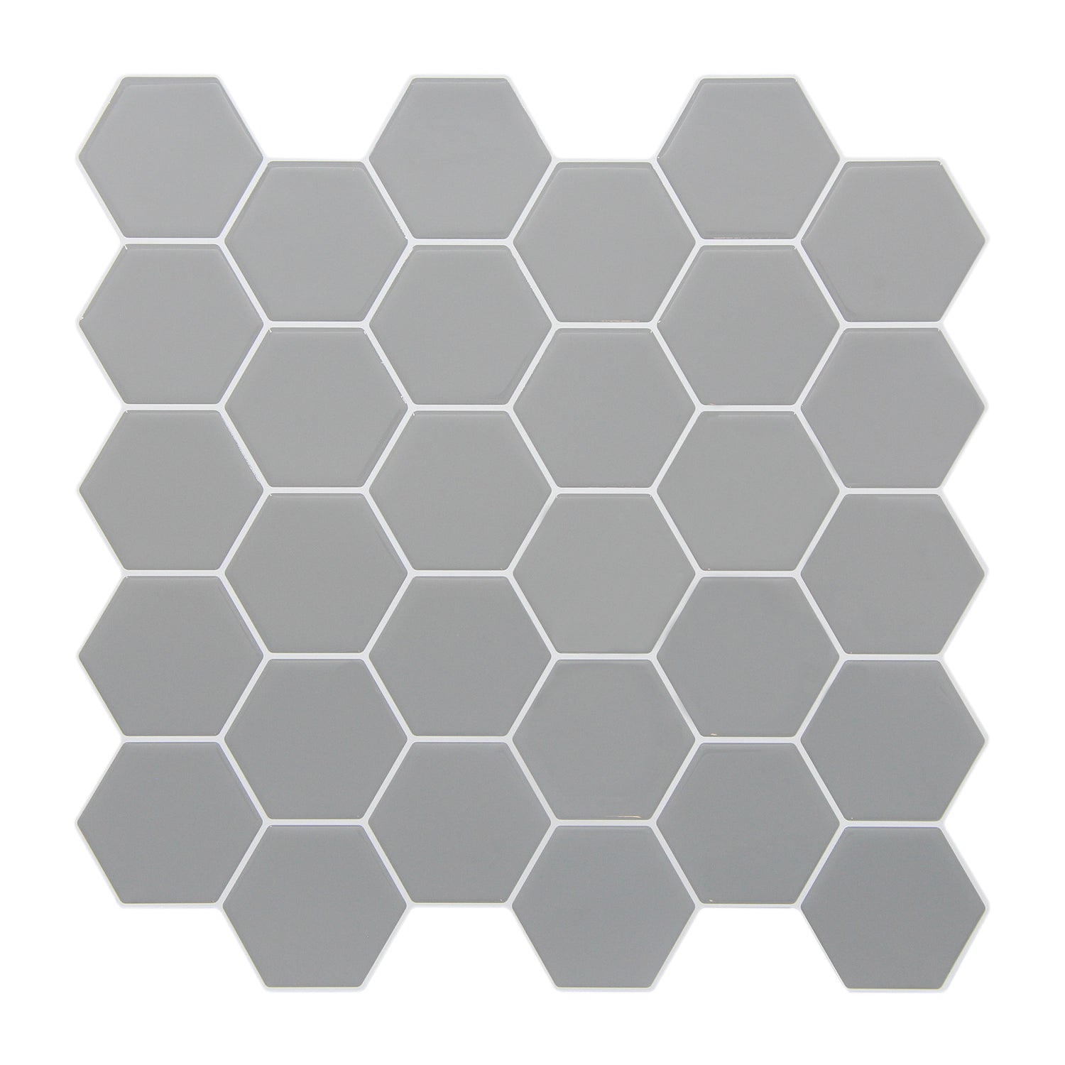 Hexagon fliseklistermærker