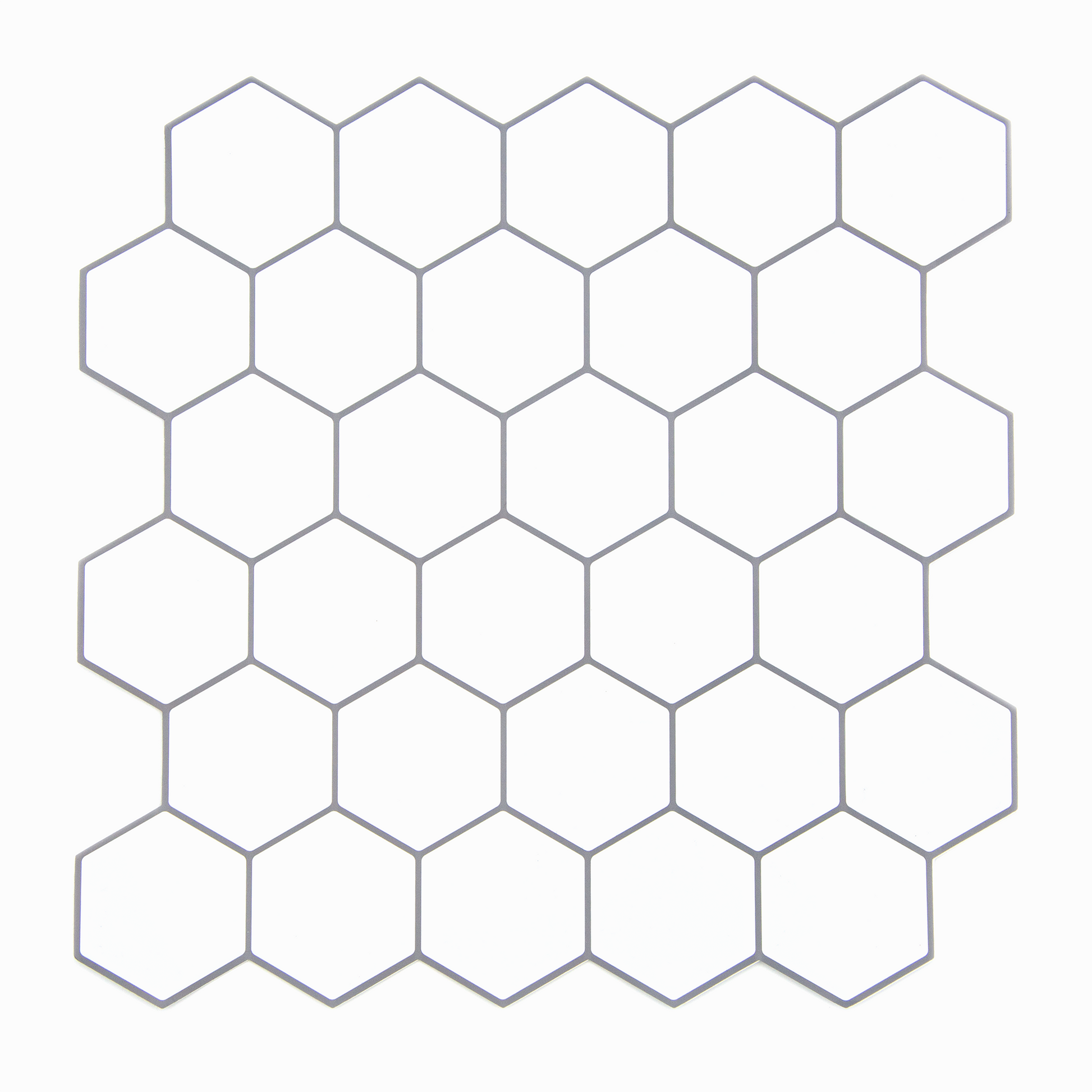 Hvidt fliseklistermærke (igloo) fra Stickoramic.